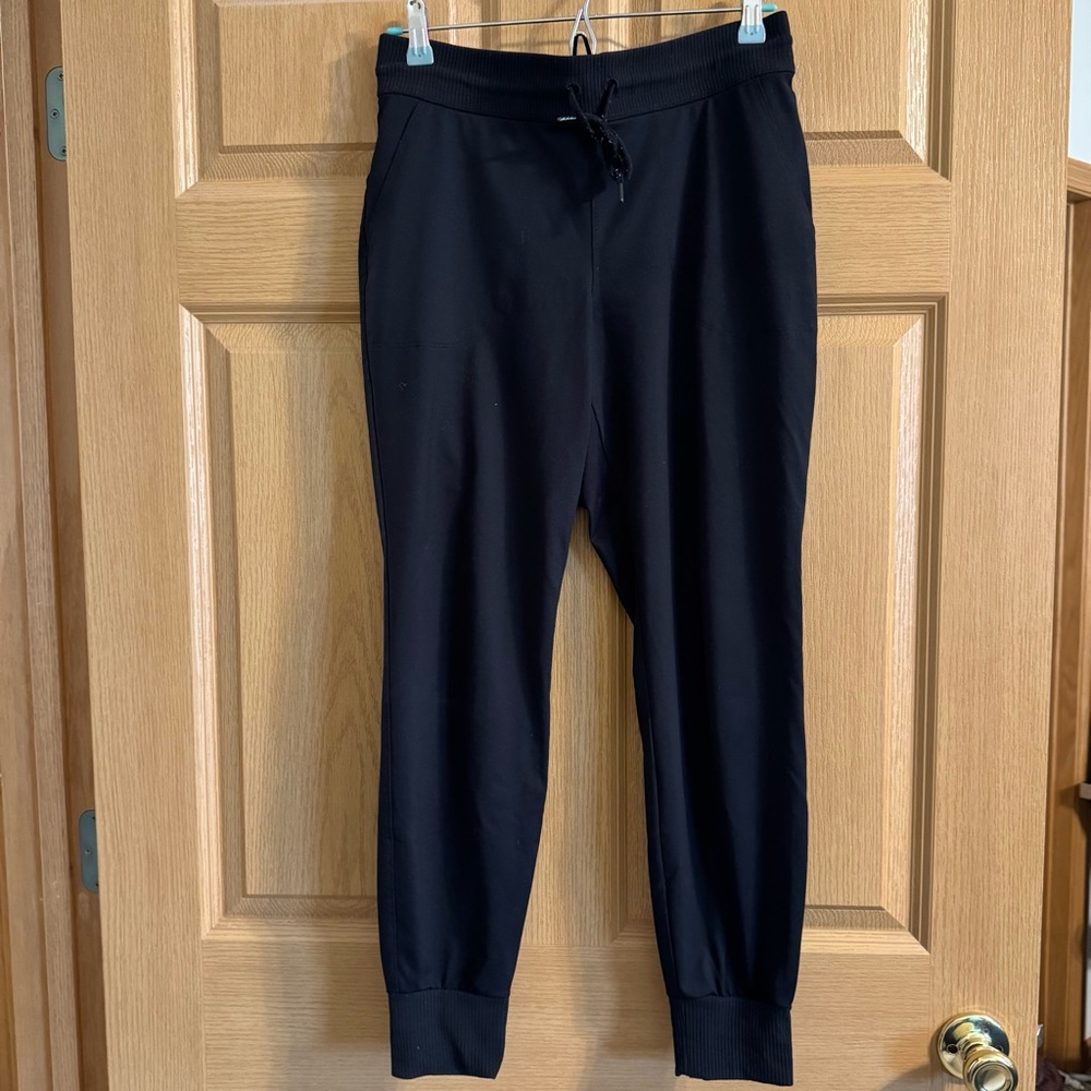 Athleta Black Jogger Sweatpants Relaxed Fit